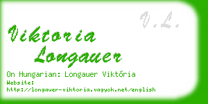 viktoria longauer business card